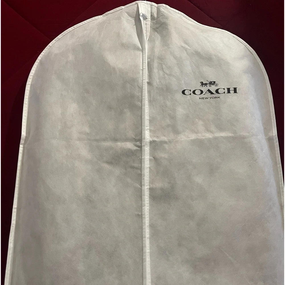 I am listing a men’s Coach trench coat size large - Picture 1 of 10